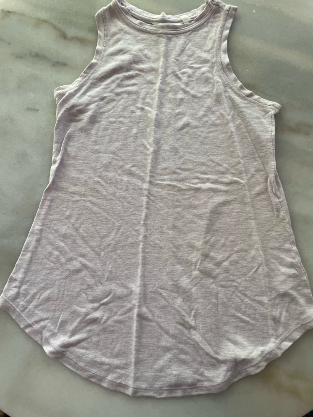 Athleta Light Lavender Sleeveless Tank Top - Women size XS